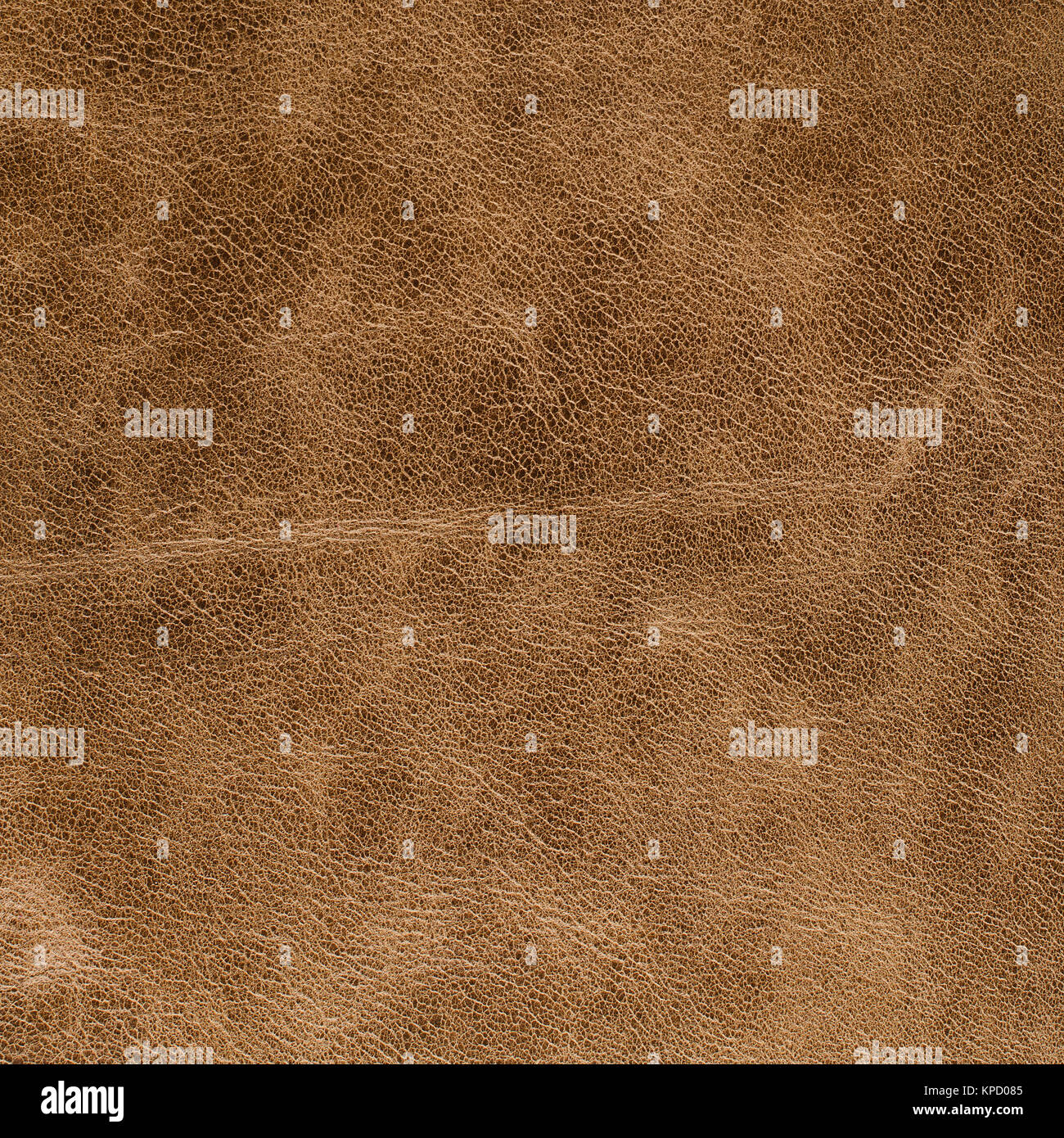 In pelle marrone closeup texture Foto Stock