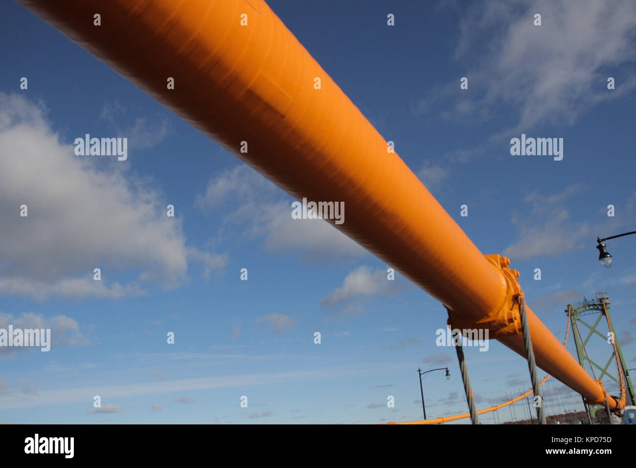 Il Macdonald ponte in Halifax, N.S., nov. 4, 2017. La stampa canadese immagini/Lee Brown Foto Stock