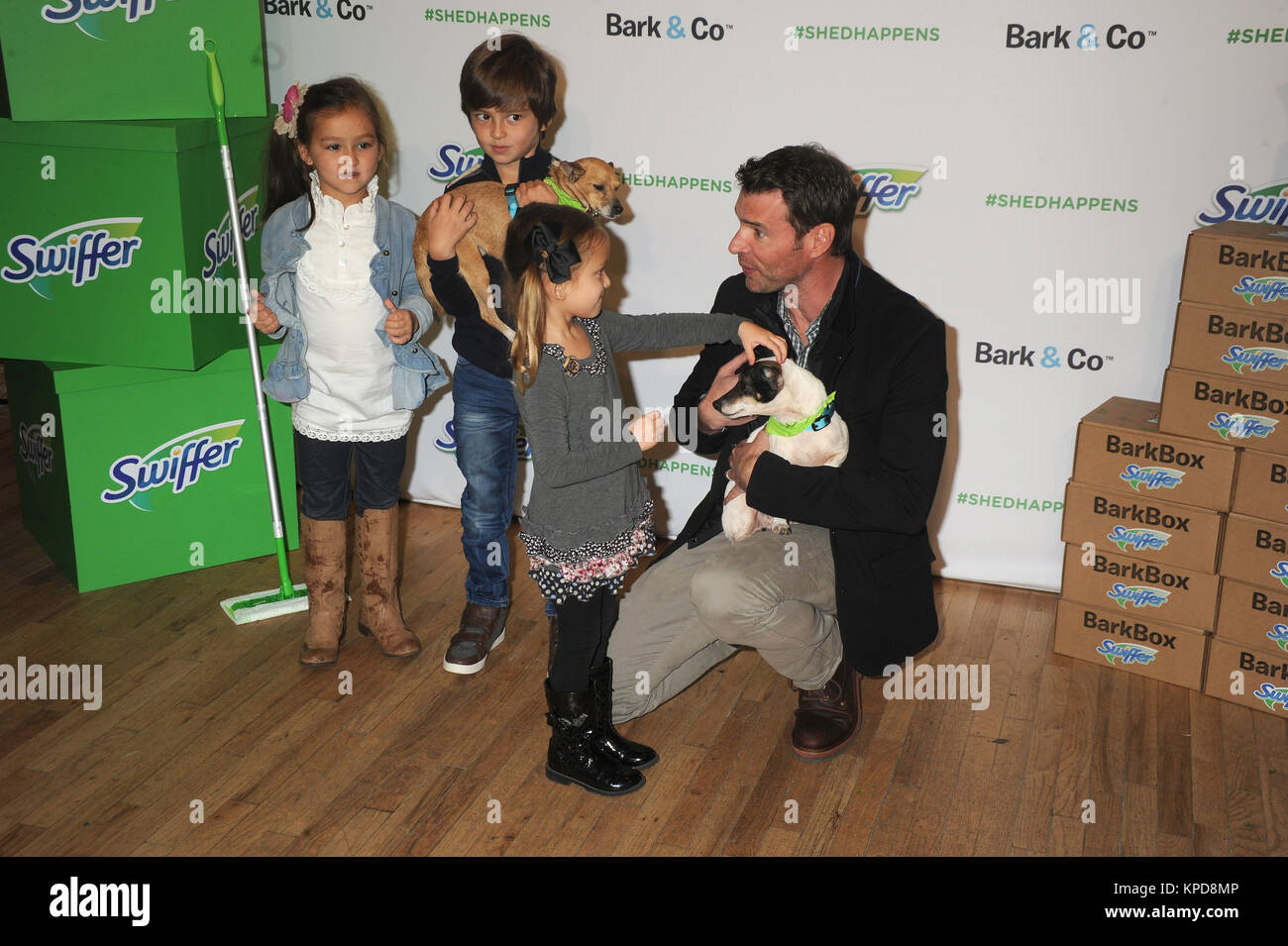 NEW YORK, NY - novembre 12: Attore Scott Foley assiste la vacanza Pet adozione evento a 101 Wooster Street a Novembre 12, 2015 a New York City. Persone: Scott Foley Foto Stock