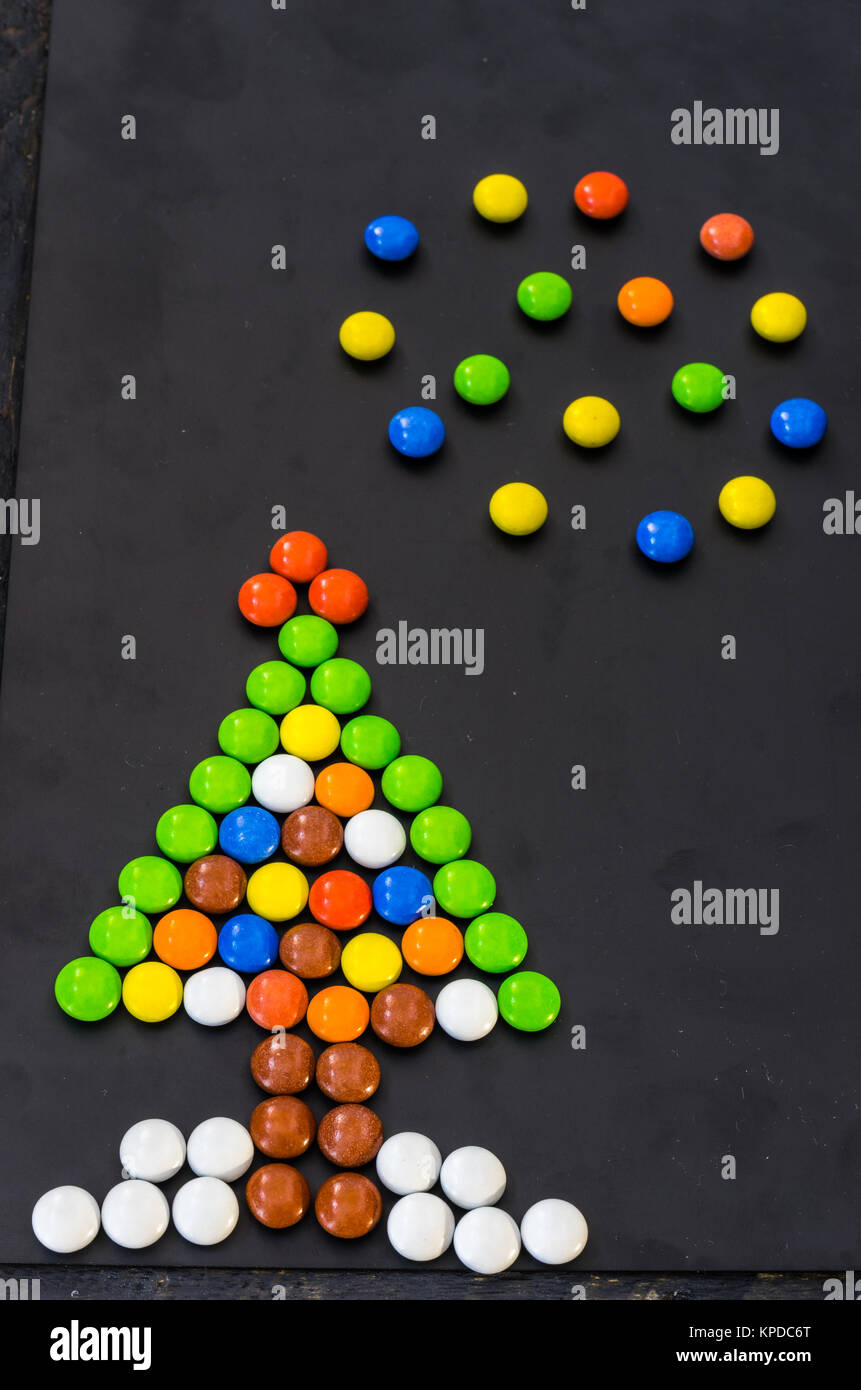 Preparazione per il nuovo anno. Preparazione per le vacanze di Natale. I bambini la fantasia. Foto Stock