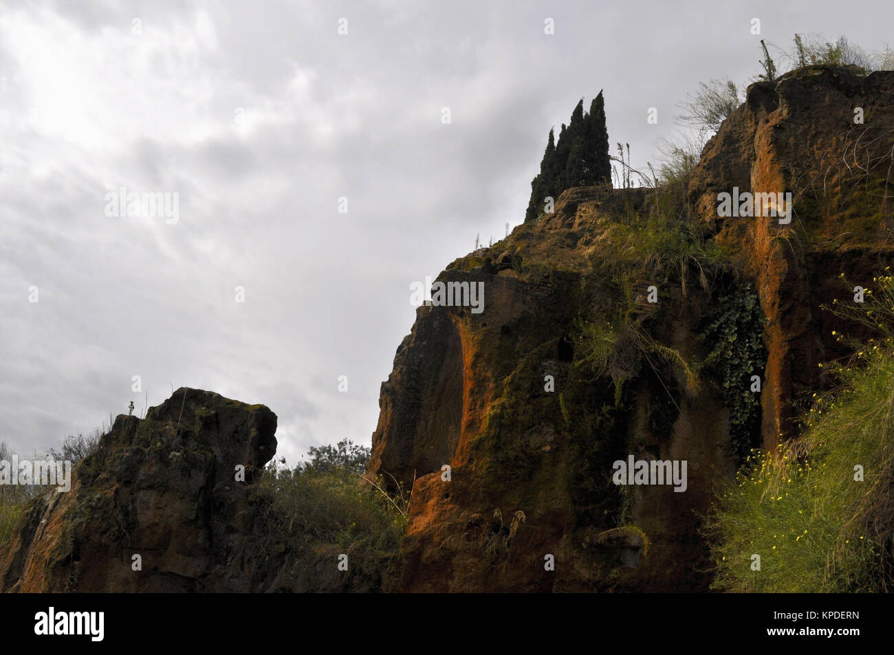 Â ruinenlandschaft Foro romano Foto Stock