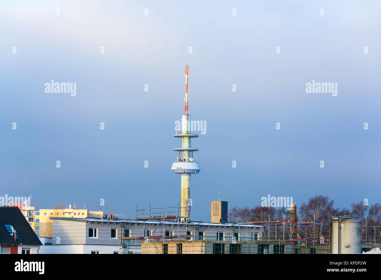Velberter telecommunications tower Foto Stock