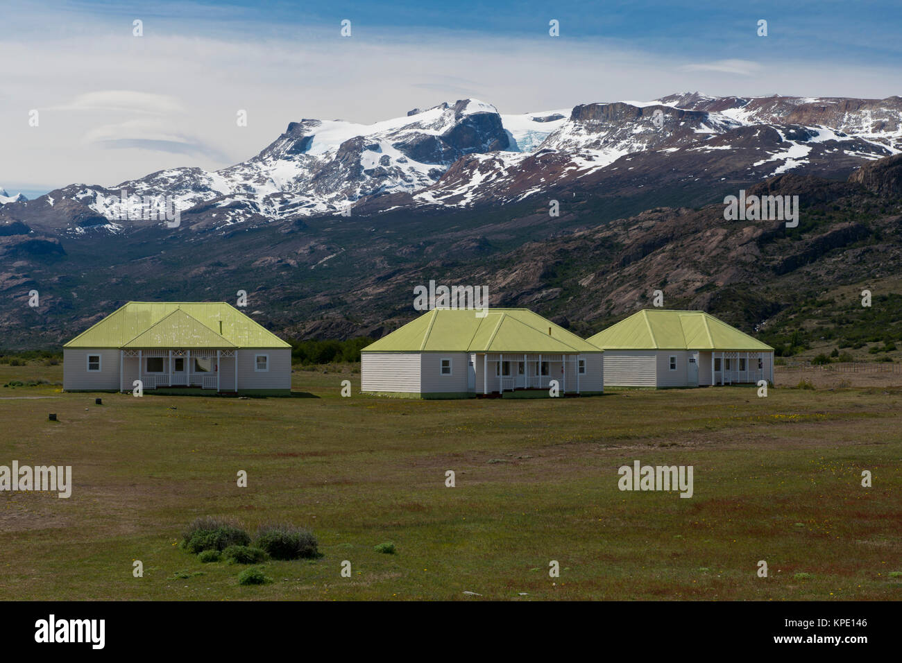 La Fattoria di Estancia Cristina nel parco nazionale Los Glaciares Foto Stock
