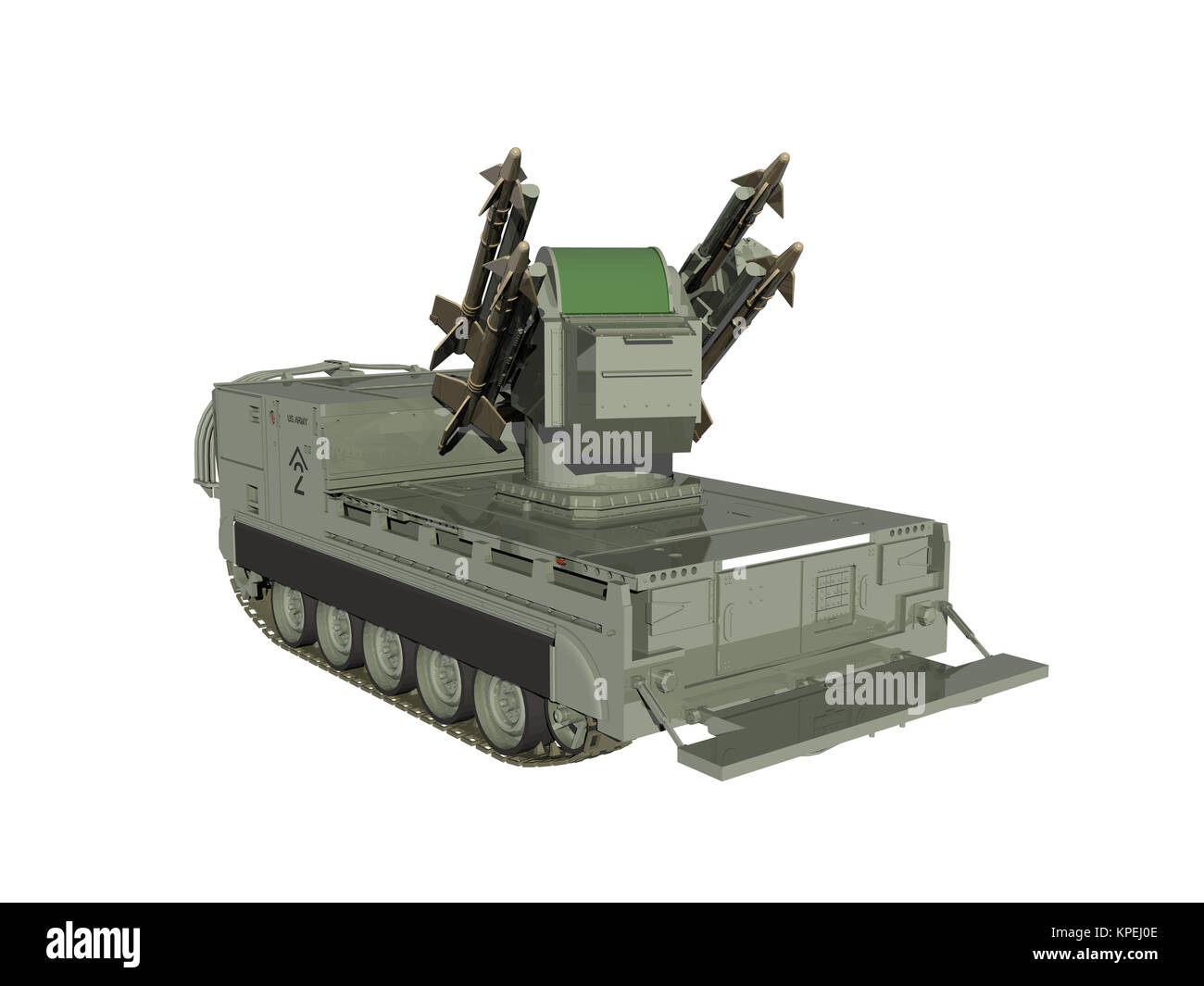 Serbatoio opzionale per la difesa aerea Foto Stock