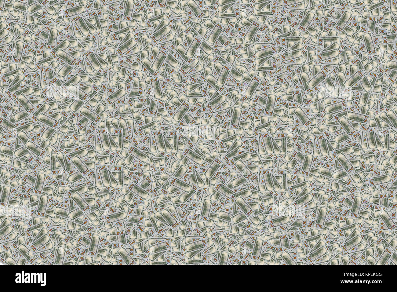 Un sacco di soldi. Dollar texture. Di dollari. sfondo di diversi milioni di dollari. migliaia di cento-le fatture del dollaro sul pavimento. 1000000 Foto Stock