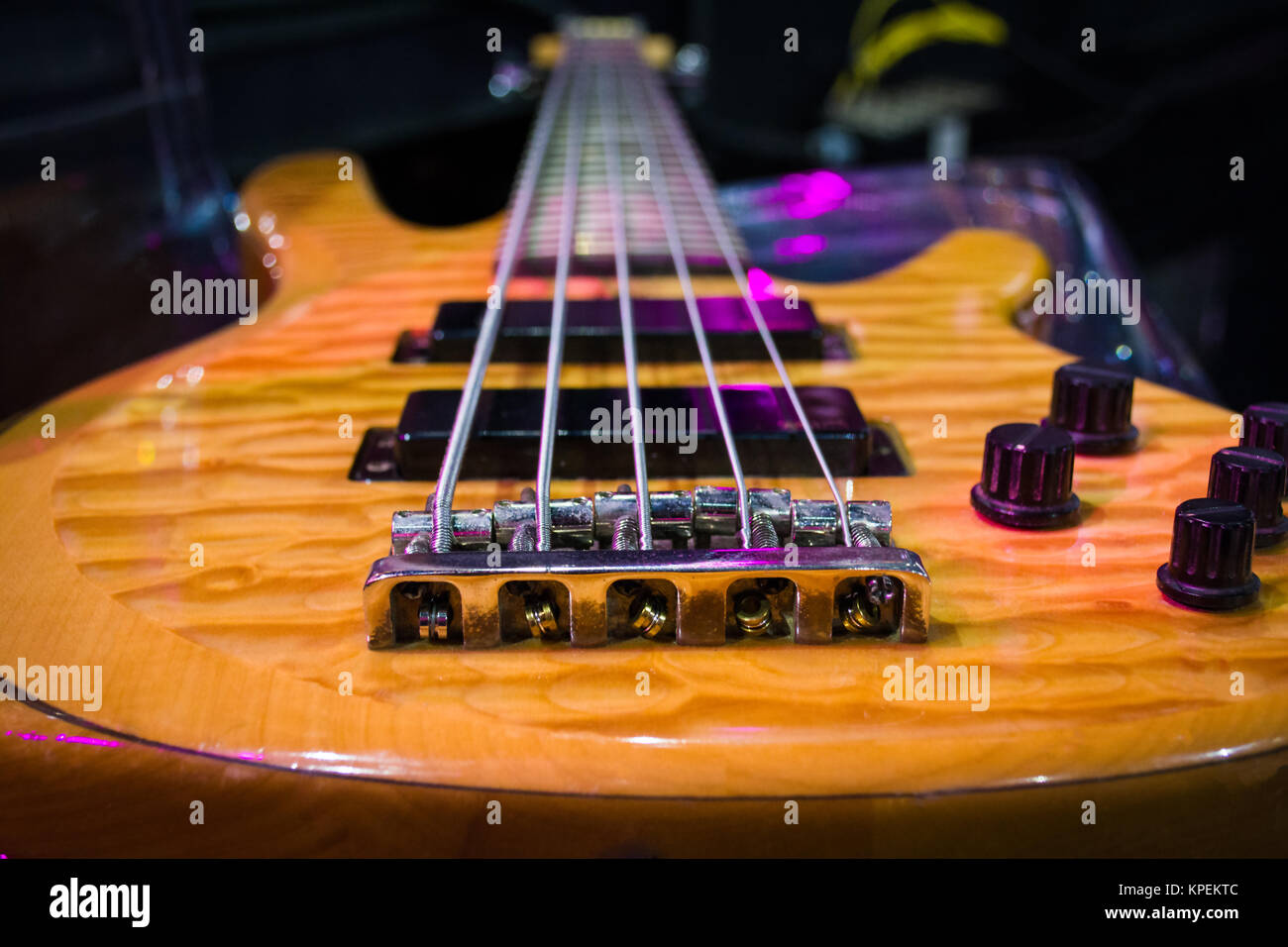 chitarra elettrica Foto Stock