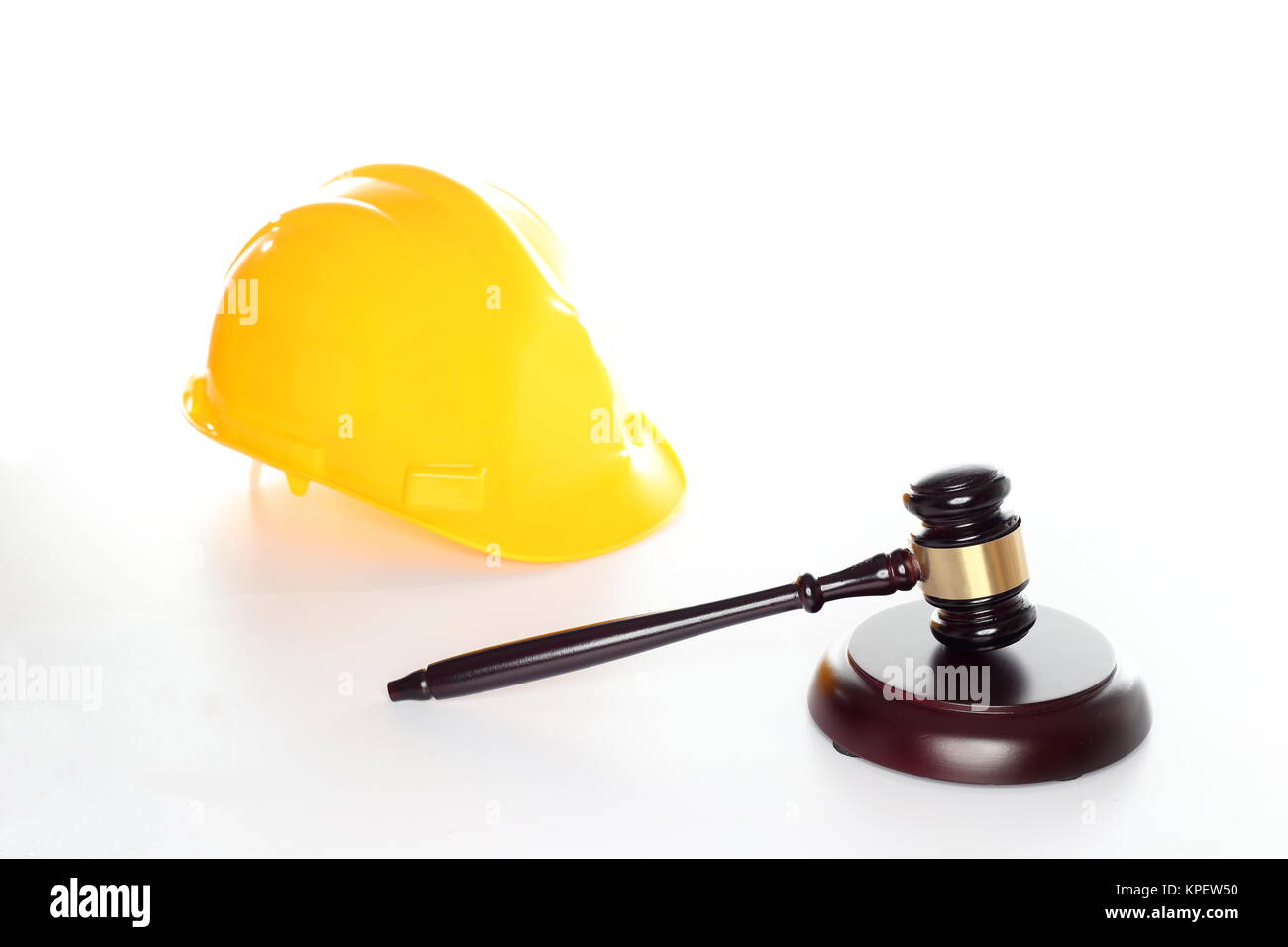 Sicherheit und Gesetz Foto Stock