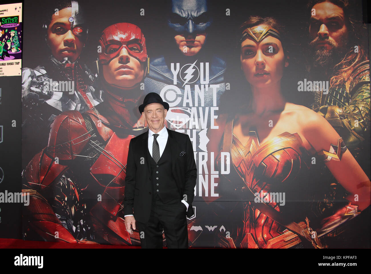 Premiere della Warner Bros Foto" "Justice League' dotata di: JK Simmons dove: Hollywood, California, Stati Uniti quando: 14 Nov 2017 Credit: FayesVision/WENN.com Foto Stock