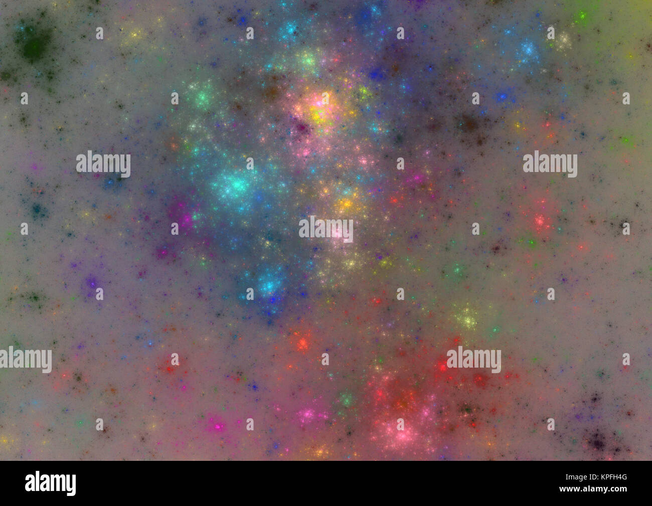 Fiamma frattale, bella immagine di sfondo Foto Stock