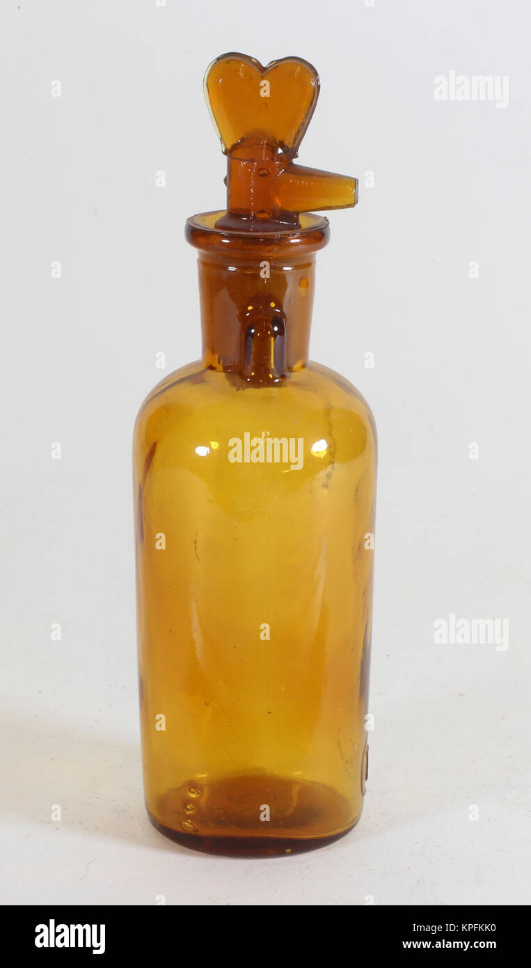 Apothekendosierflasche Foto Stock
