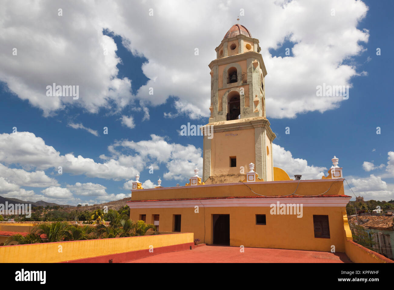 Cuba, Sancti Spiritus Provincia, Trinidad, Museo Nacional de la lucha contra Bandidos, museo nazionale della lotta contro i banditi, Torre del museo Foto Stock