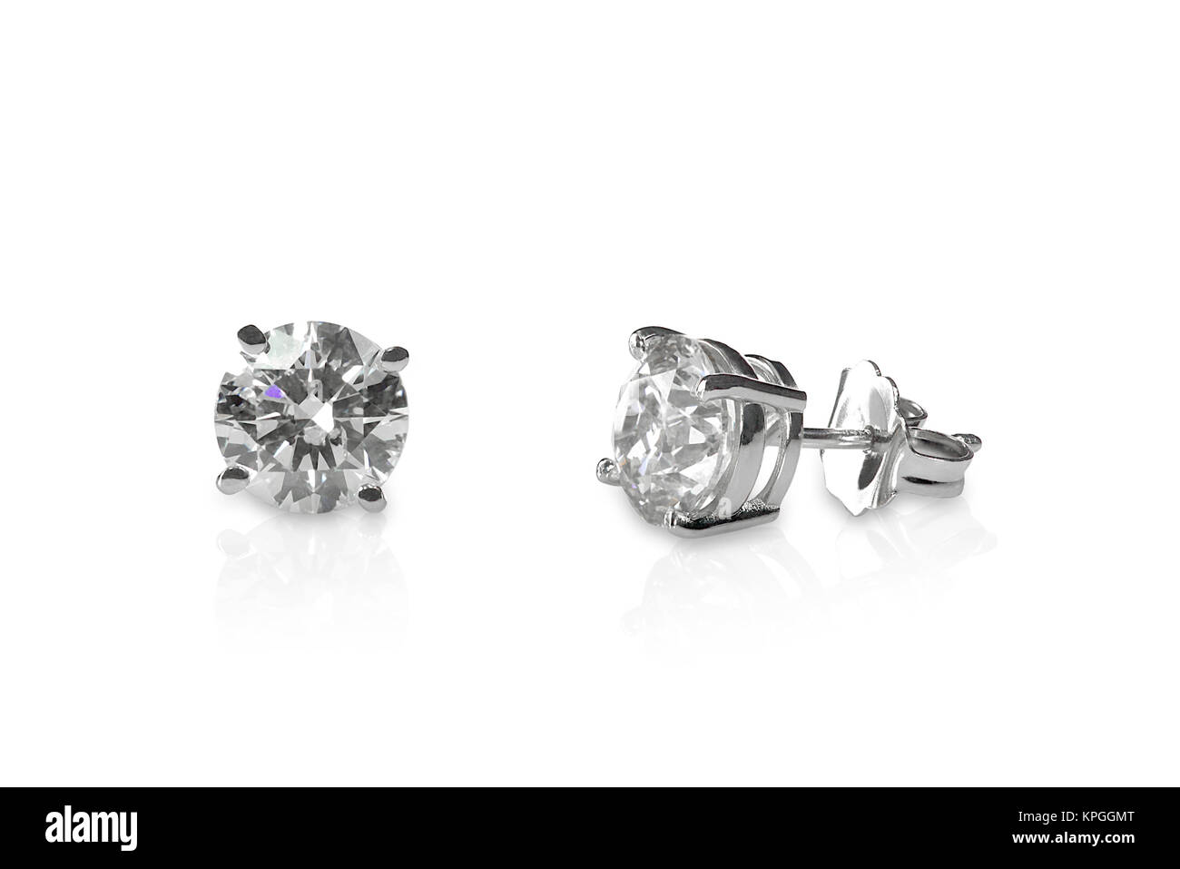 Bella Diamond orecchini Foto Stock