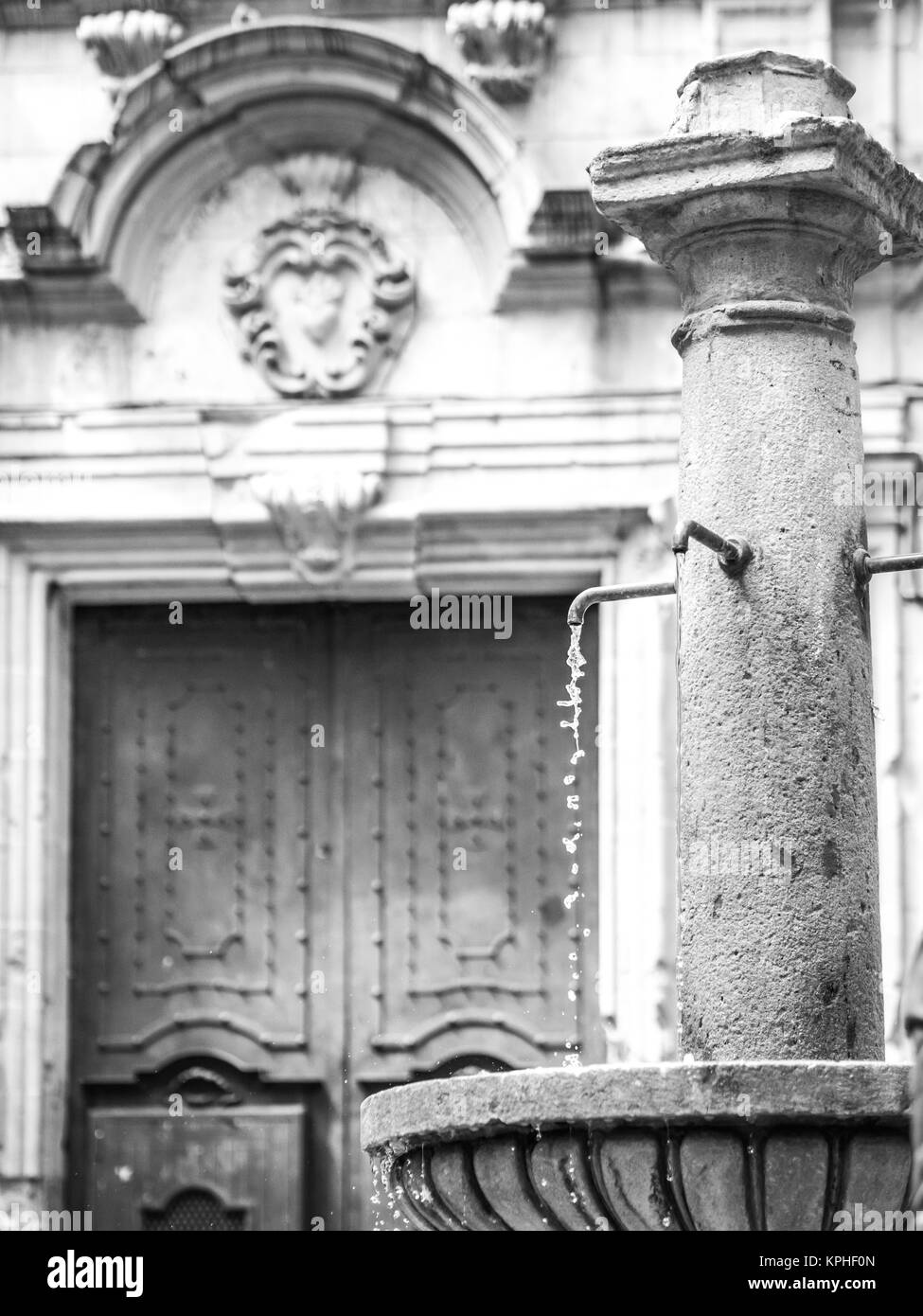 Sant Felip Neri fontana Foto Stock