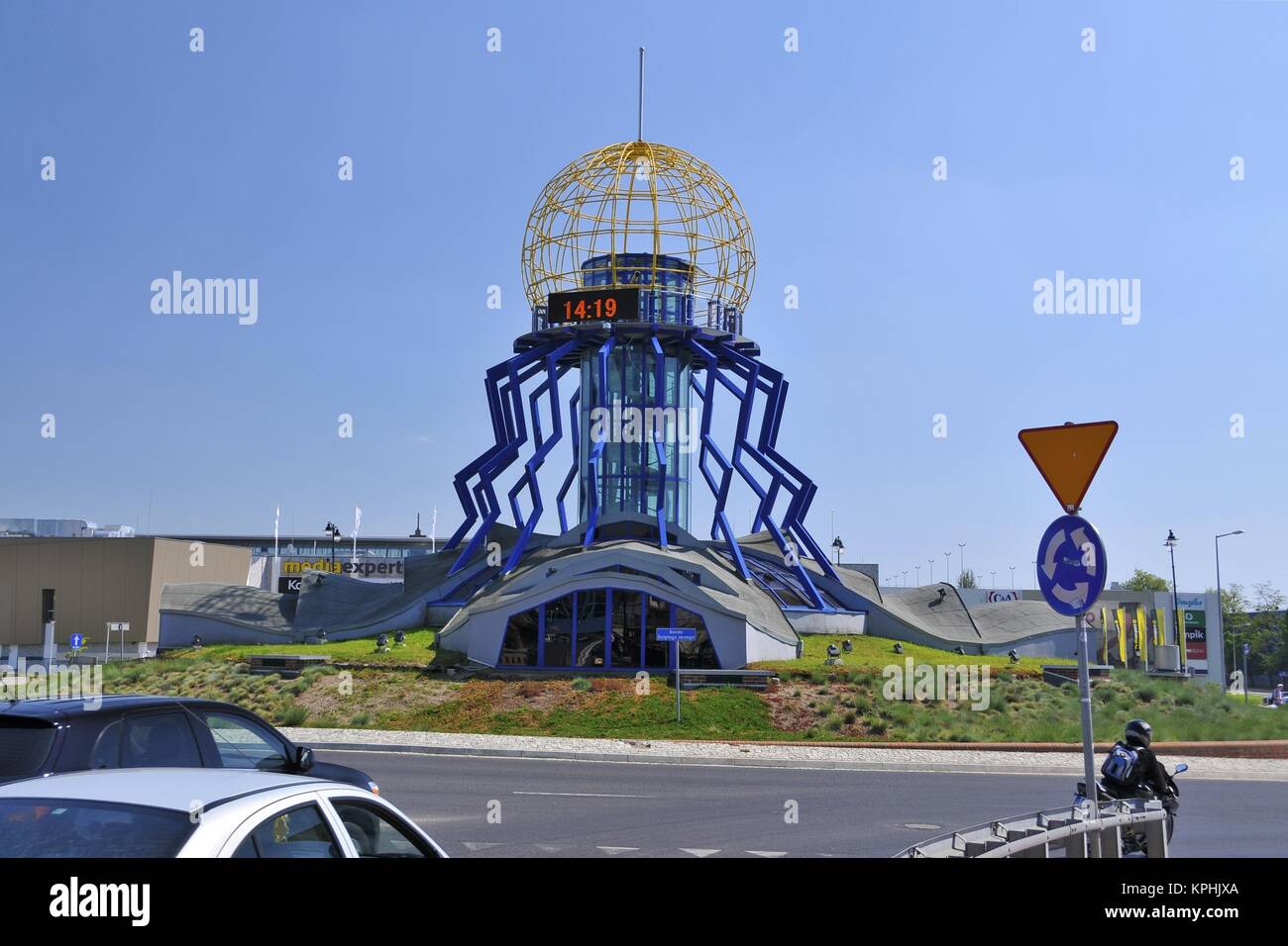 Chiesa di San Giorgio Il roundup di Gorzow Wielkopolski, città nel voivodato Lubusz, Polonia. Foto Stock