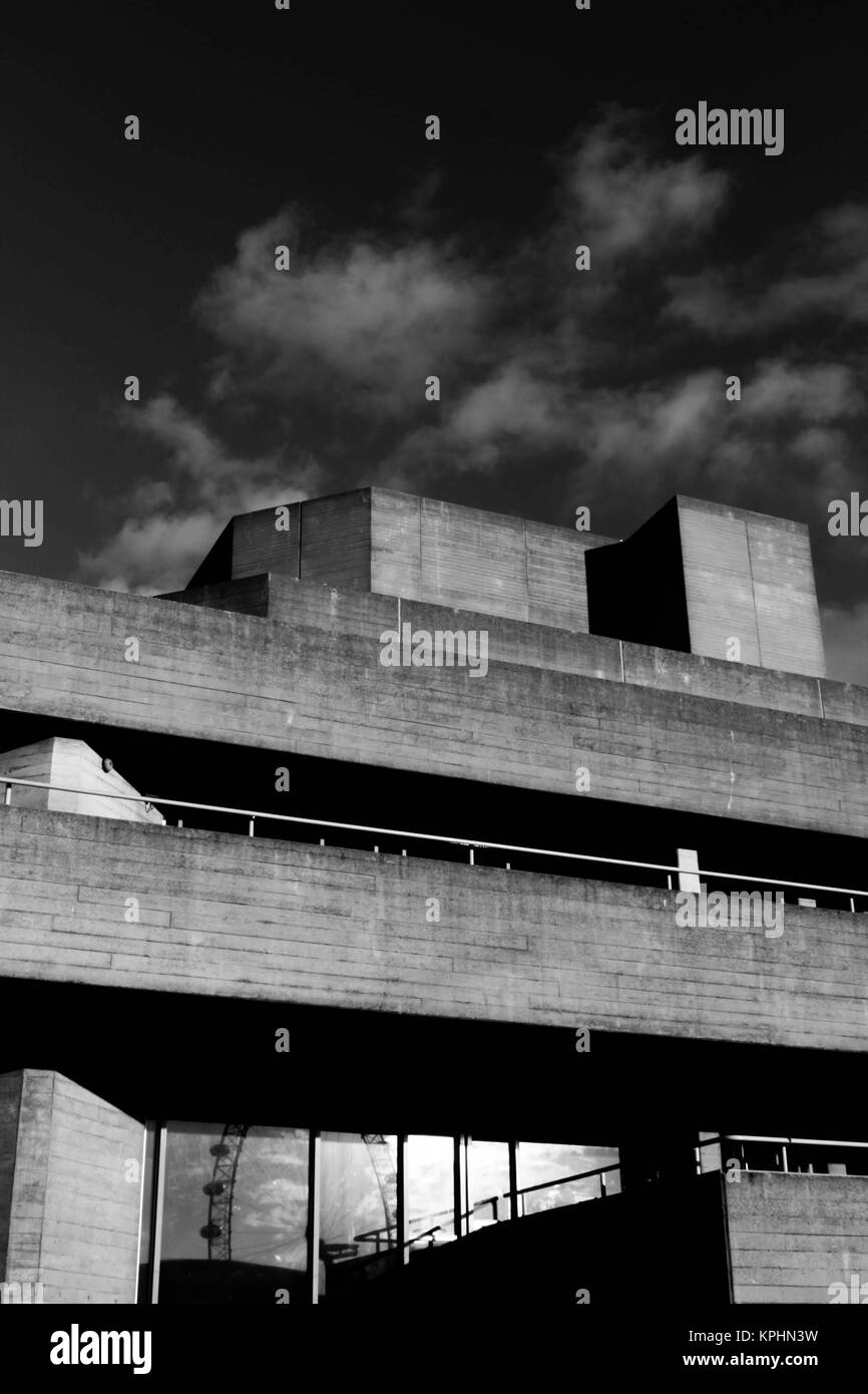 Teatro Nazionale di Londra, Gran Bretagna Foto Stock