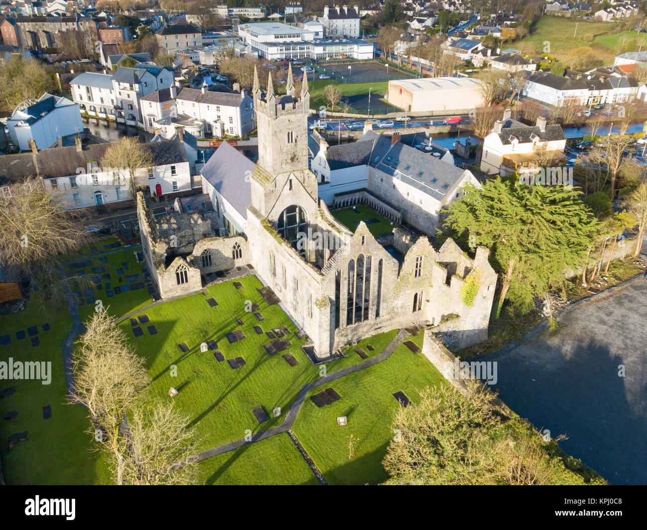 Convento di Ennis, Abbazia San Lifford, Ennis, Co. Clare, Irlanda Foto Stock