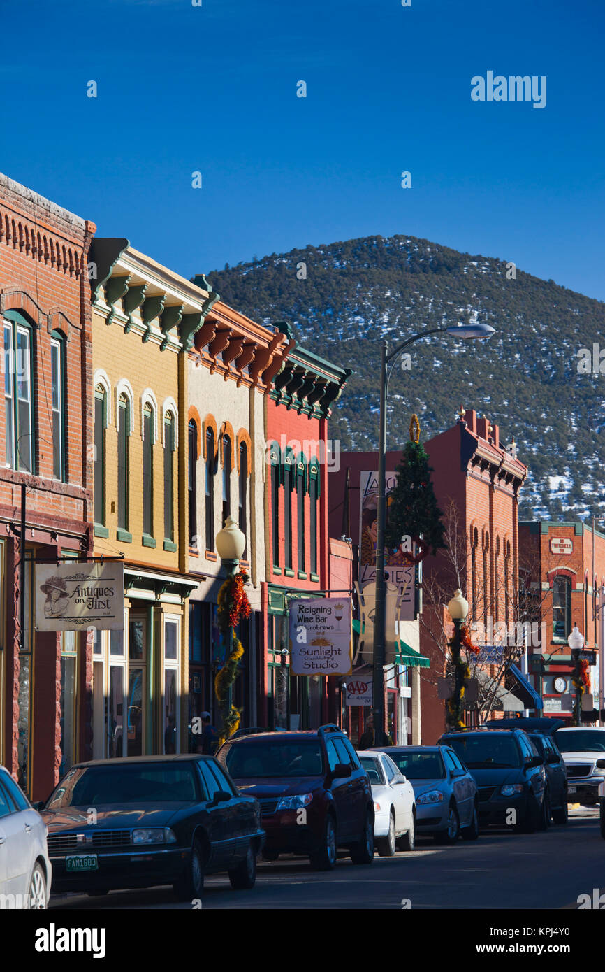 Stati Uniti d'America, Colorado, Salida, downtown Foto Stock