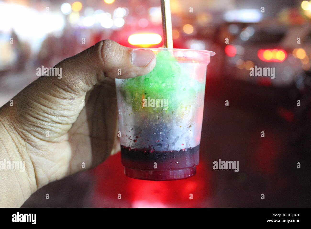 Gola di ghiaccio in inverno.... Foto Stock