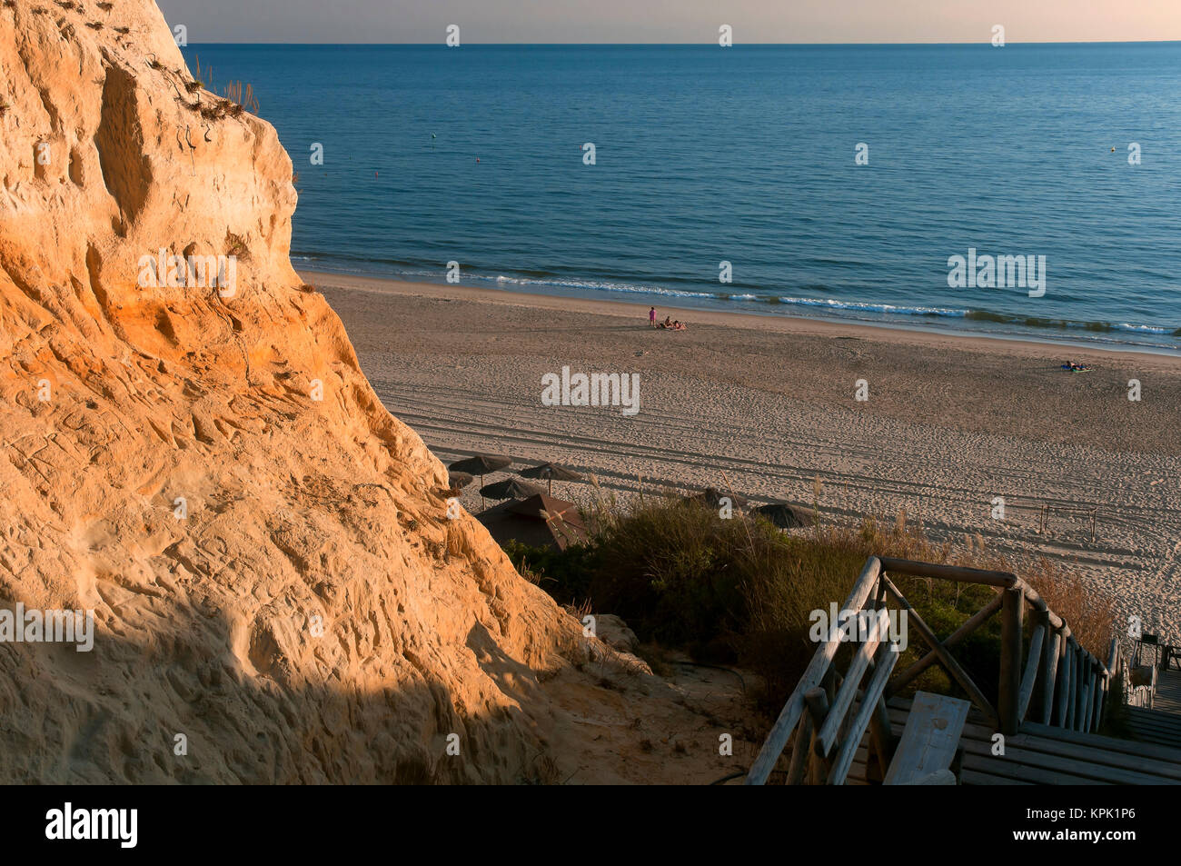Parador beach, Moguer, provincia di Huelva, regione dell'Andalusia, Spagna, Europa Foto Stock