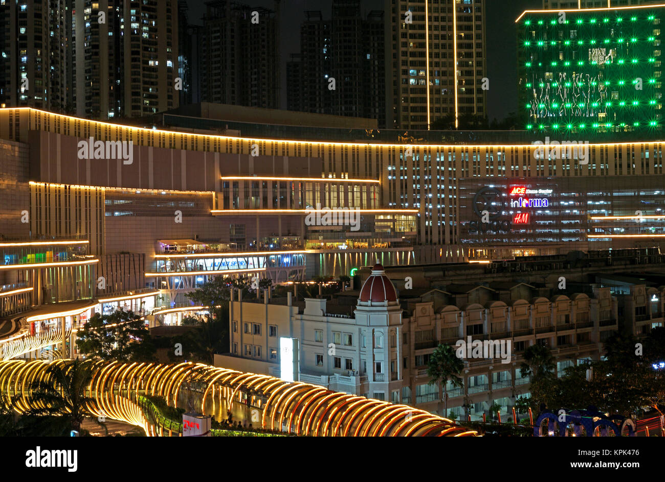 Central Park Mall, West Jakarta, Indonesia Foto Stock