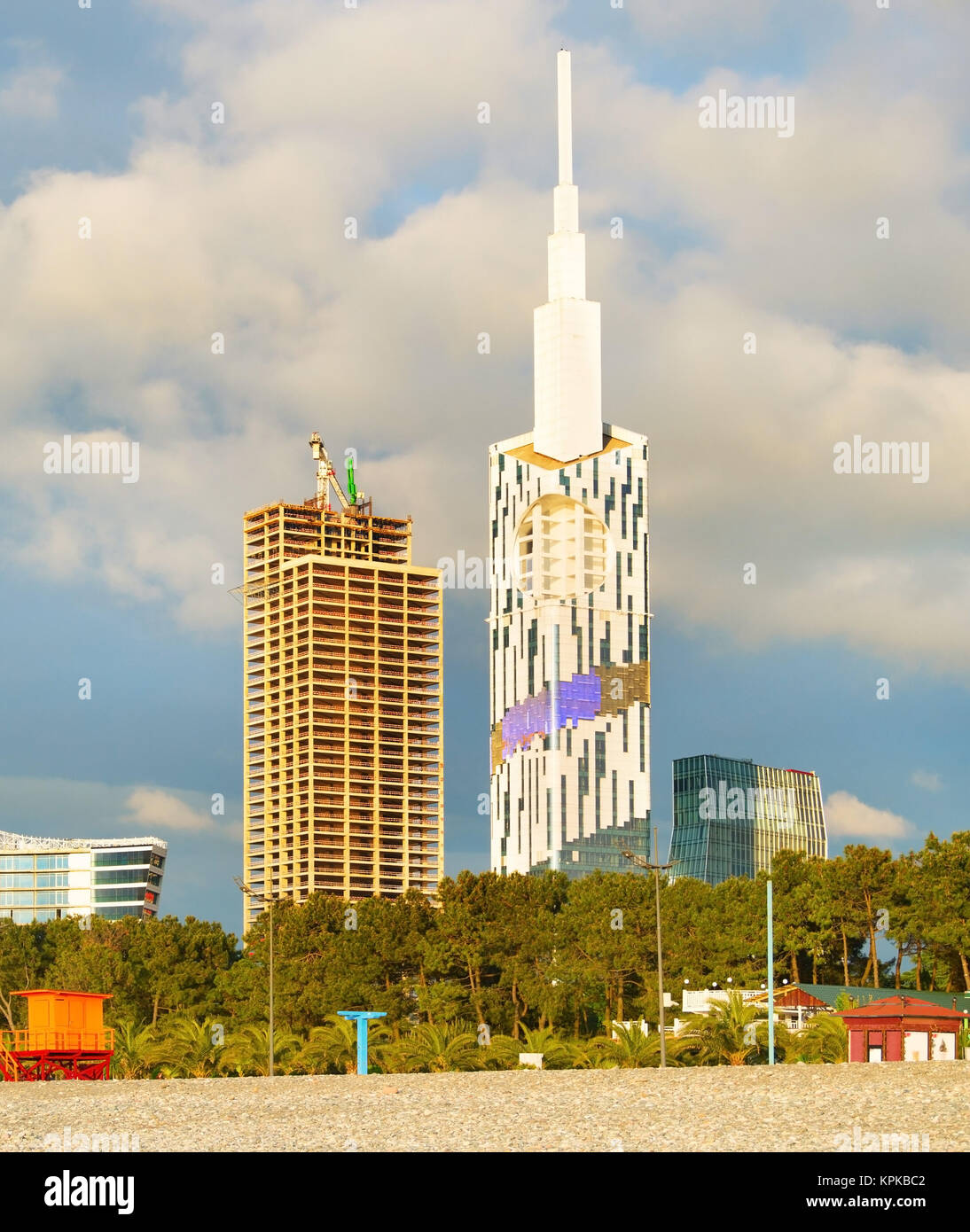 Batumi Downtown , Repubblica georgiana Foto Stock