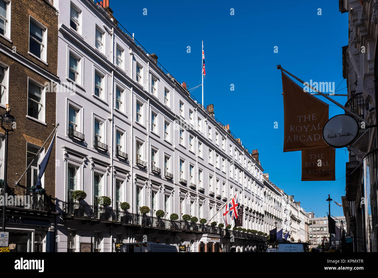 Brown's Hotel, Albemarle Street, London, England, Regno Unito Foto Stock