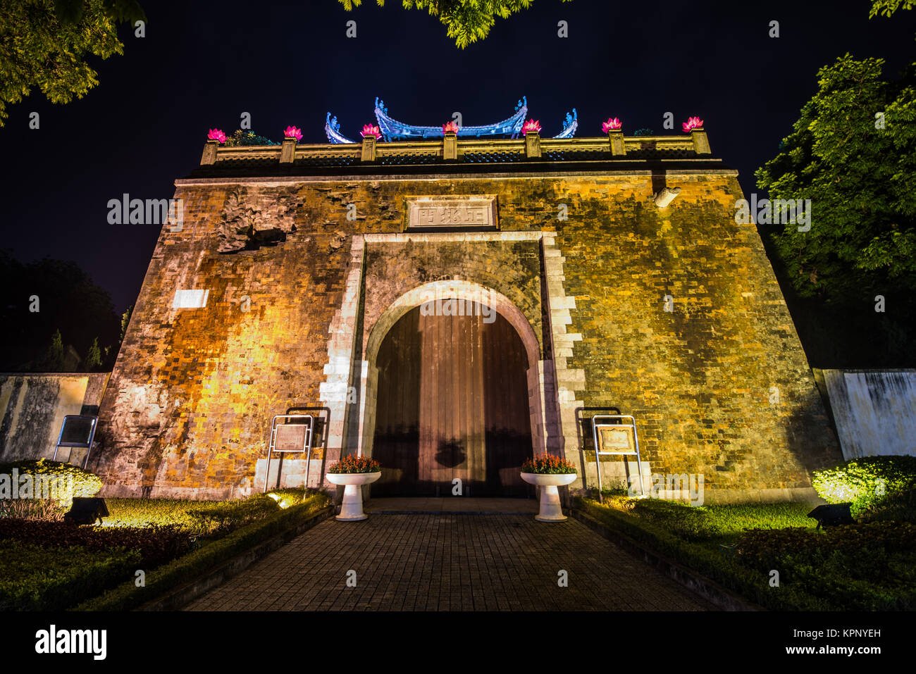 Hanoi Porta Nord Foto Stock