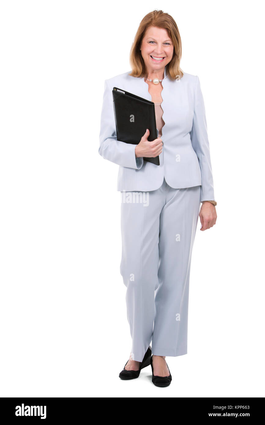 Business donna caucasica Foto Stock