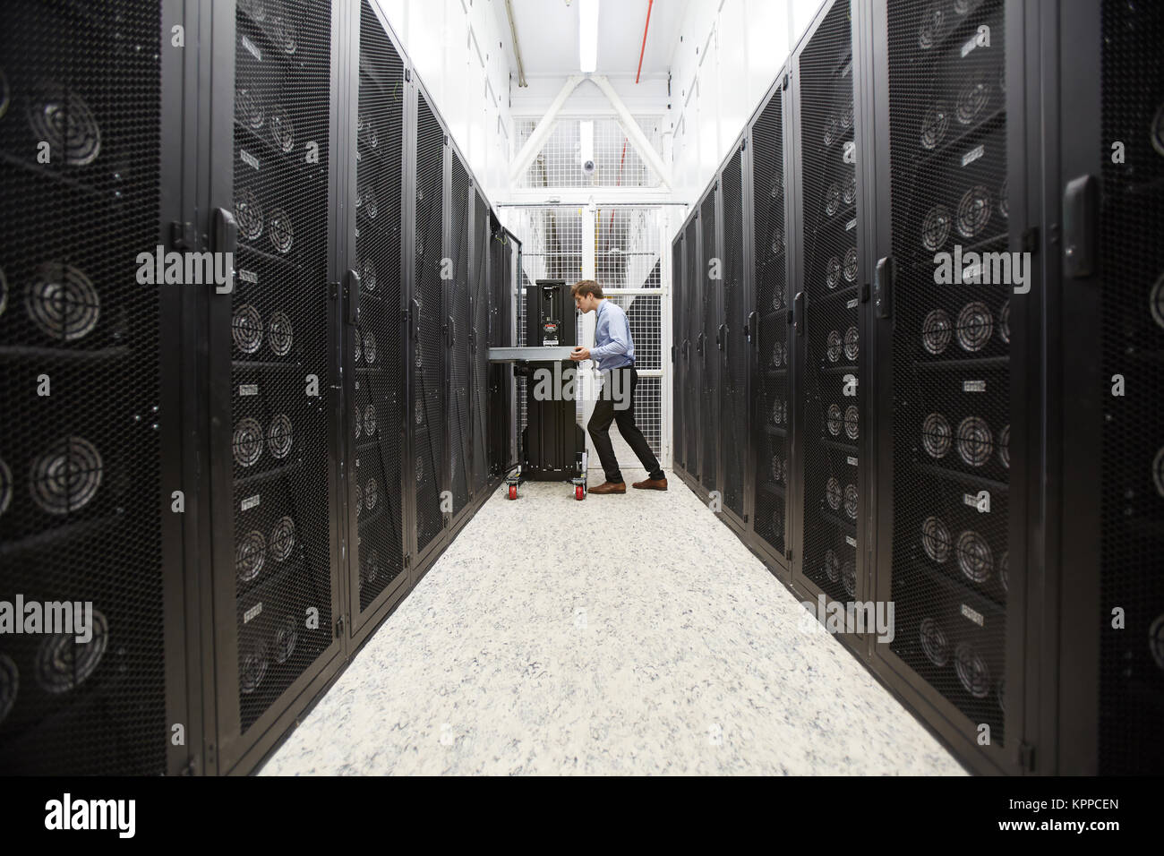 Servizio di fattoria di data mining Foto Stock
