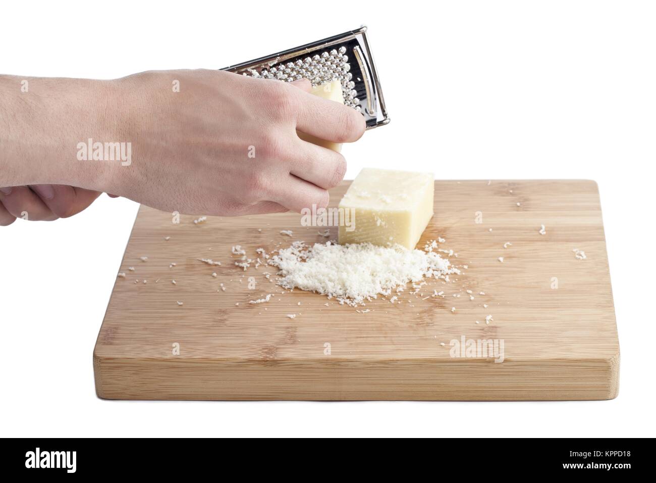 Grattugia formaggio Foto Stock