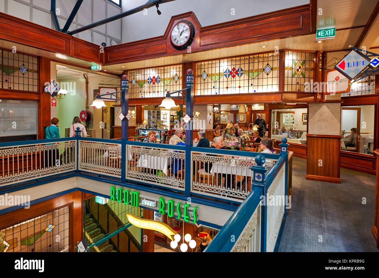 Brisbane Arcade a Queen St. Br Foto Stock