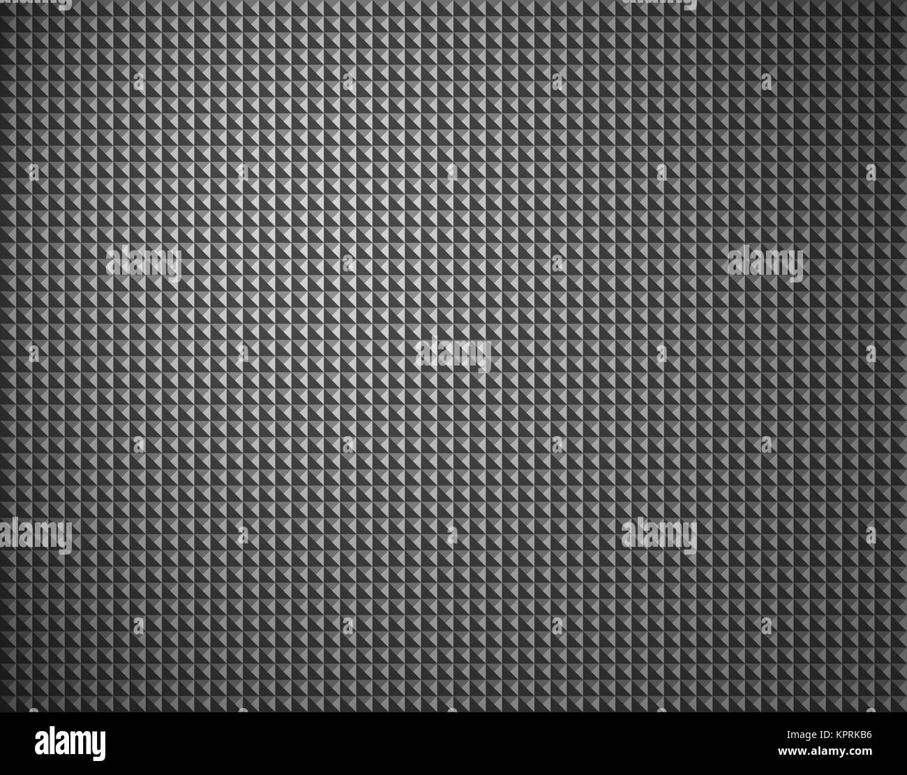 Schwarz grauer Hintergrund mit Noppenstruktur Foto Stock