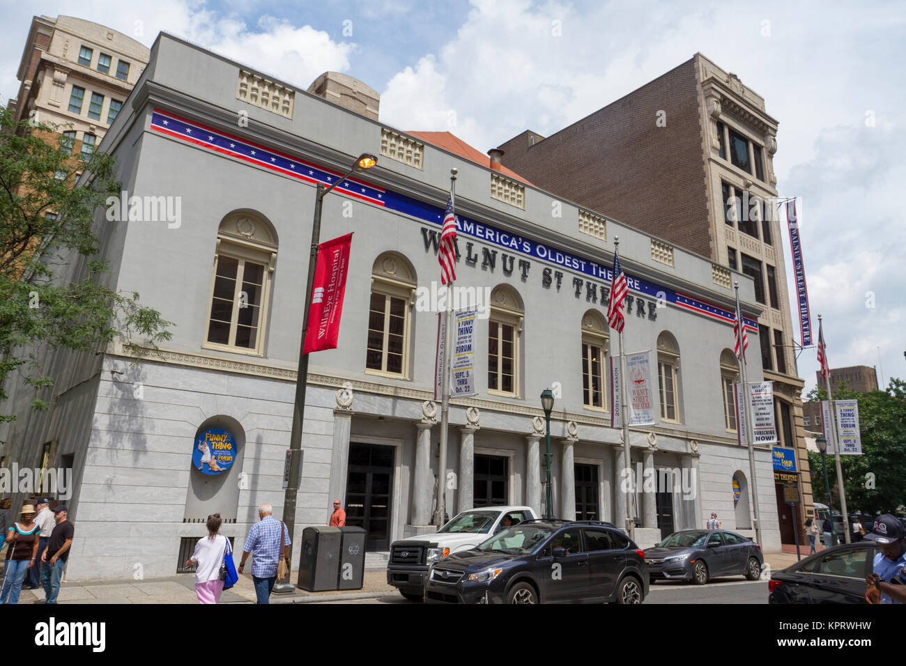 Walnut Street Theatre, Americhe più vecchio teatro, in Philadelphia, Pennsylvania, Stati Uniti. Foto Stock