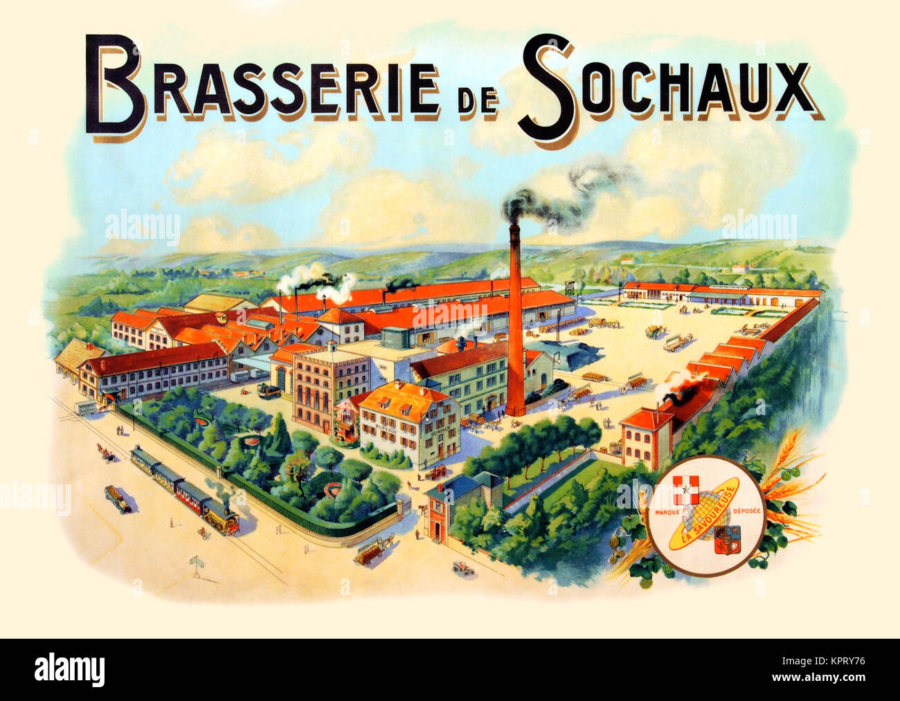La Brasserie de Sochaux Foto Stock