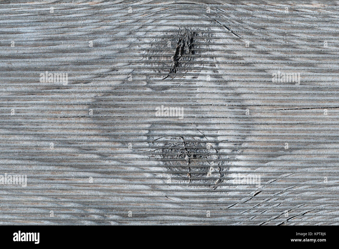 Rustikaler grauer Holz Hintergrund mit Struktureffekt. Foto Stock