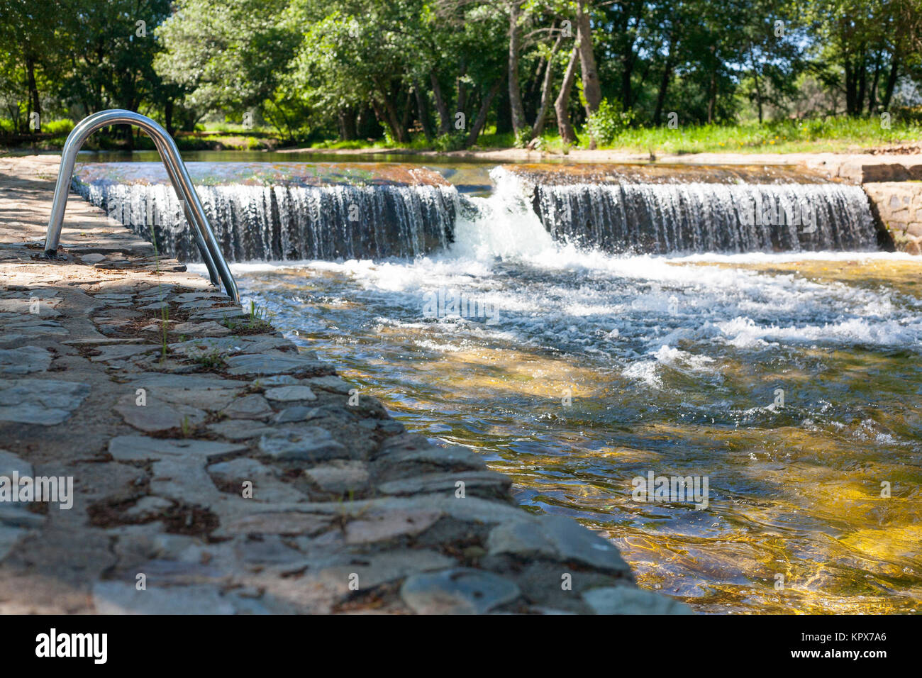 Piscine Naturali, La Codosera Foto Stock