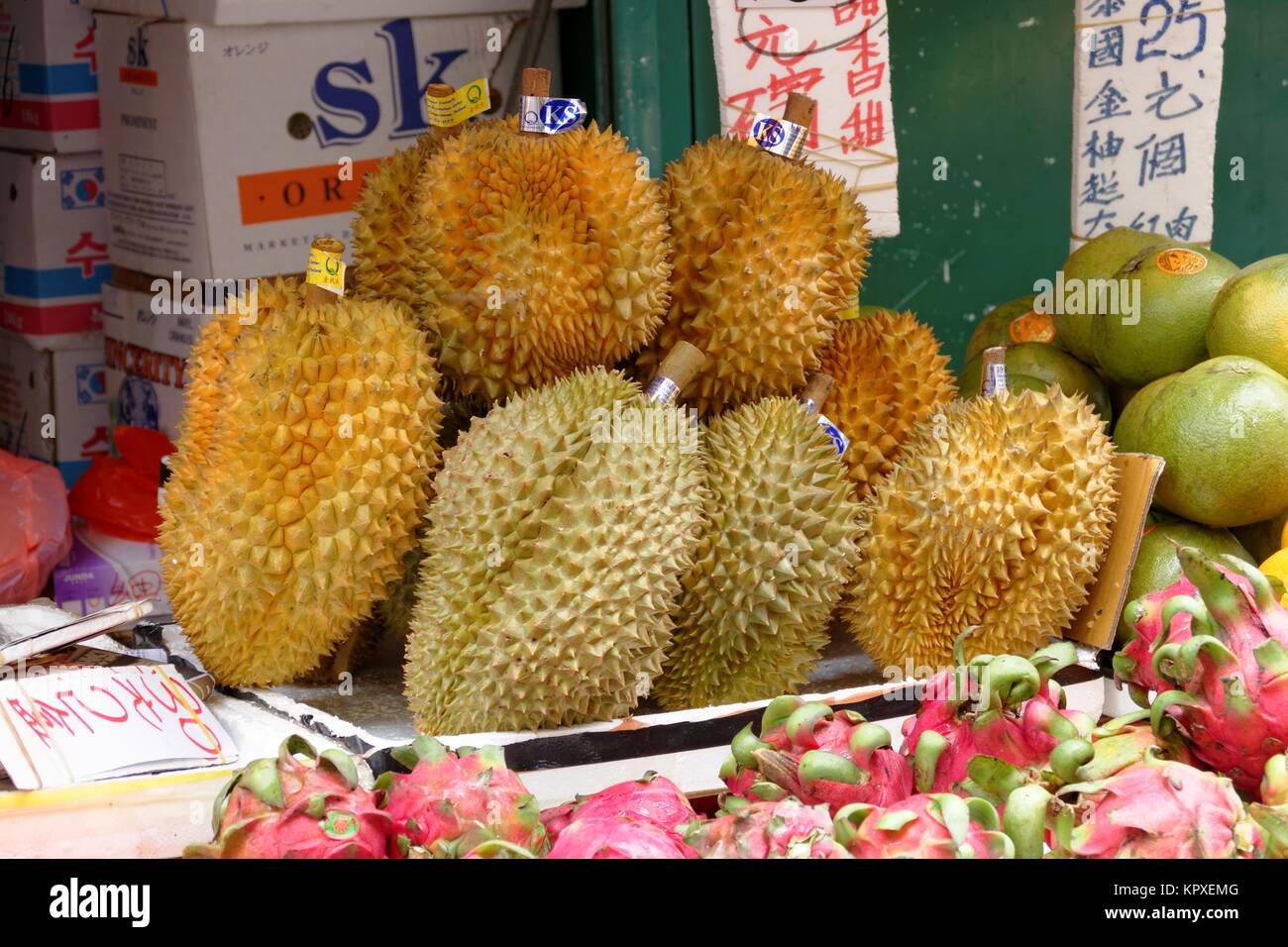 Durian Foto Stock