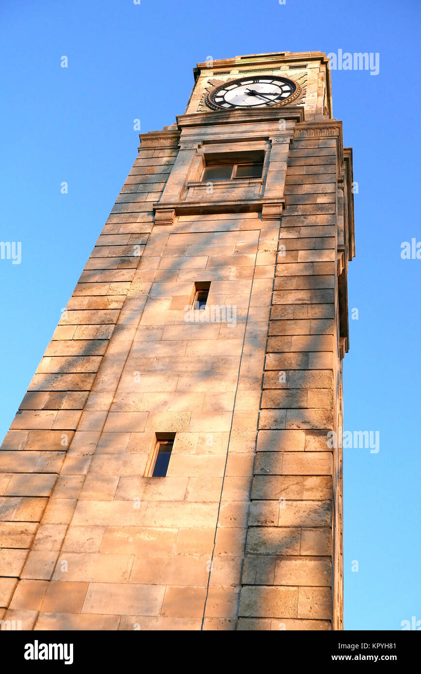 Cocker la torre dell orologio a Stanley Park,Blackpool,Lancashie,UK Foto Stock