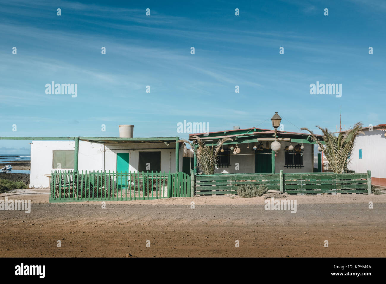 Fisherman vilage in Fuerteventura - Isole Canarie Foto Stock