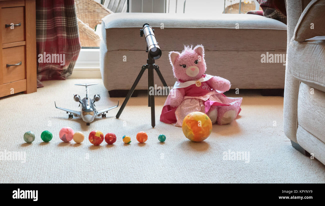 Modello Del Sistema Solare 3D – Kit Fai-da-te Con 8 Pianeti Mobili – Giocattolo Educativo Scientifico Per Bambini - 3