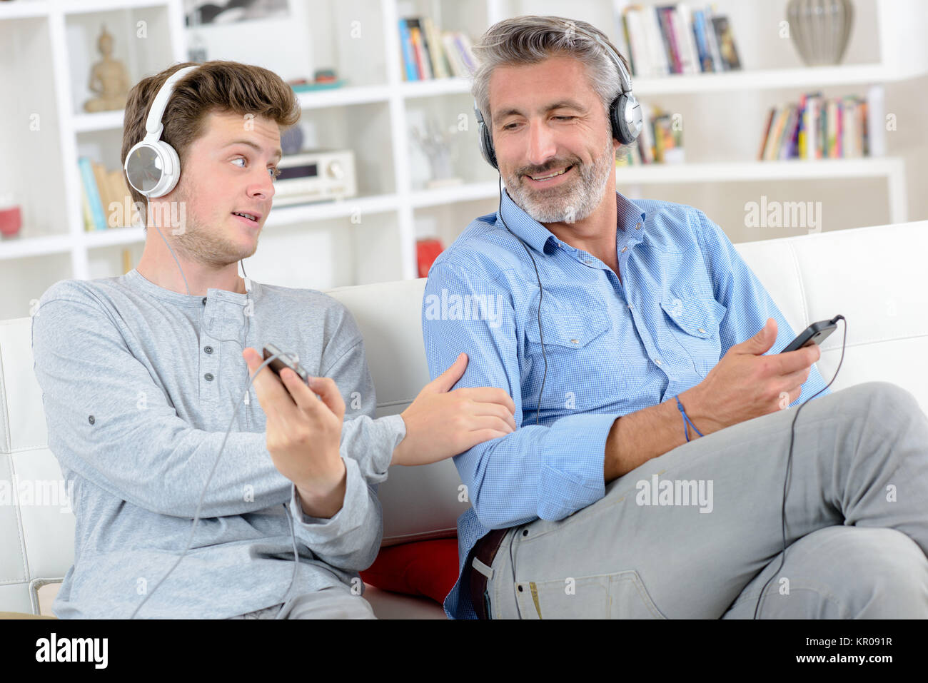 momenti di incollaggio Foto Stock