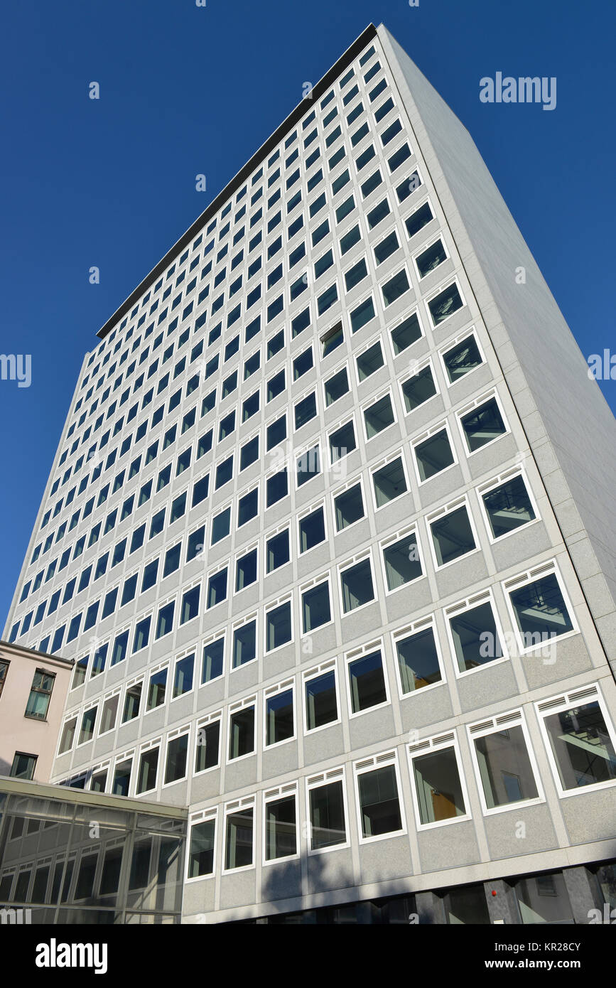 Elevato aumento, Pockelstrasse, università tecnica, Brunswick, Bassa Sassonia, Germania, Hochhaus, Technische Universitaet, Braunschweig, Niedersachsen, DT Foto Stock
