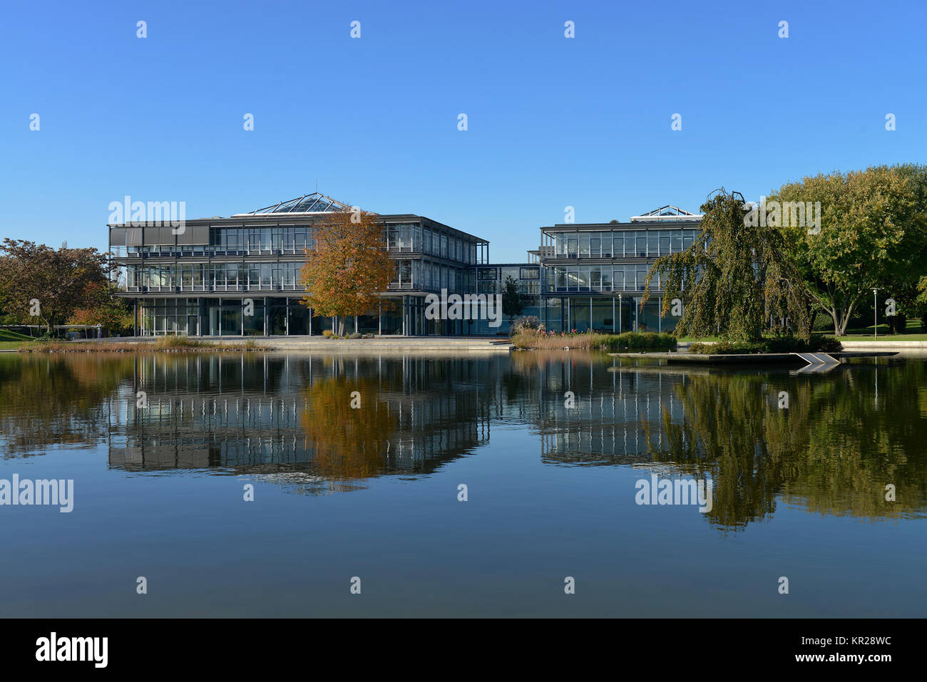 Bertelsmann-dotazione, Carl Bertelsmann street, G?tersloh, Renania settentrionale-Vestfalia, Germania, Bertelsmann-Stiftung, Carl-Bertelsmann-Strasse, Guetersloh Foto Stock