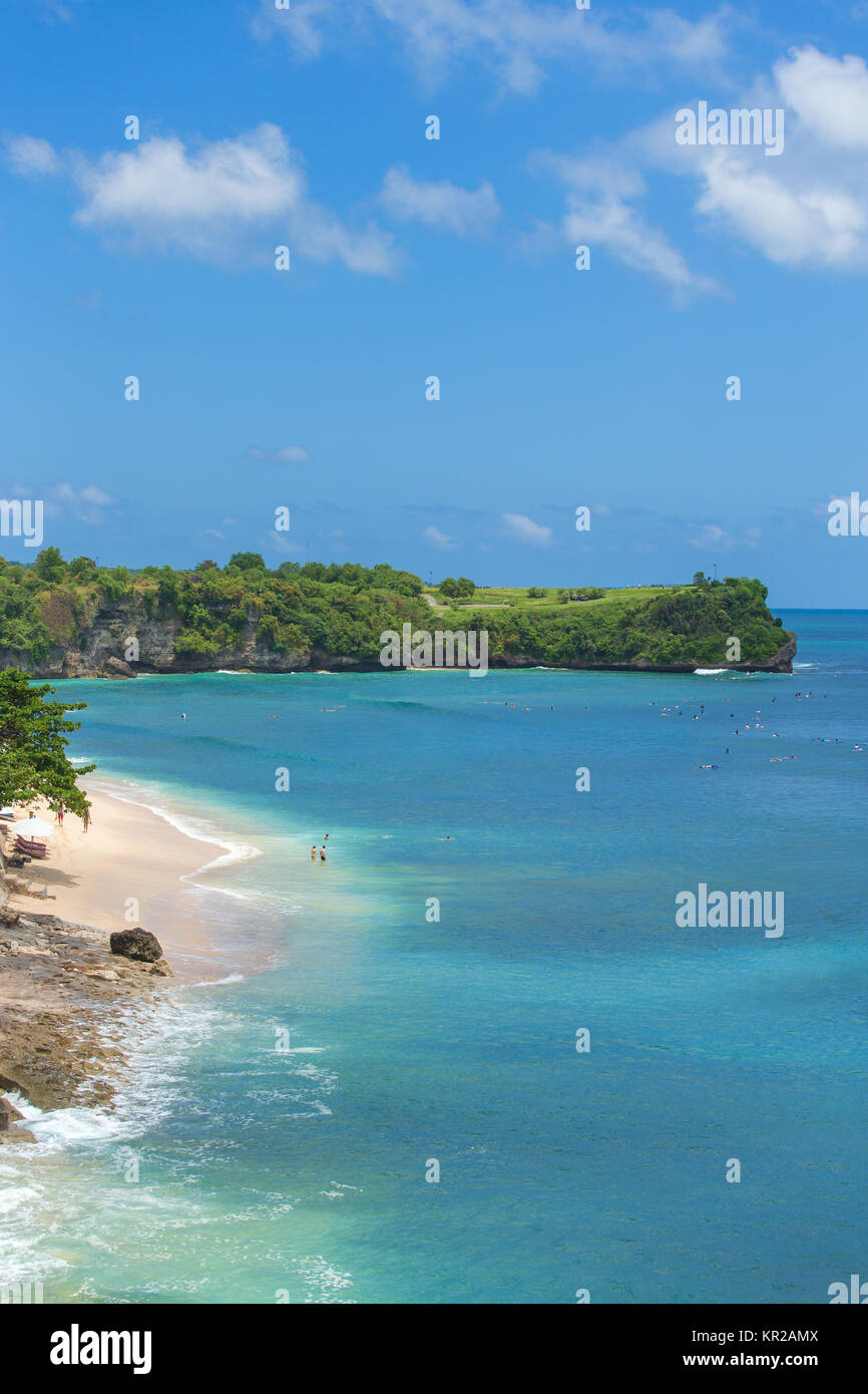 Balangan spiaggia di Bali, Indonesia Foto Stock