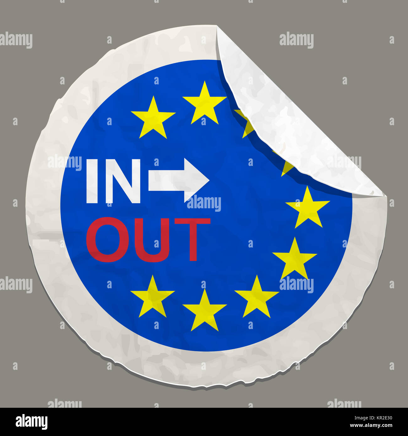 Brexit British referendum concept Foto Stock
