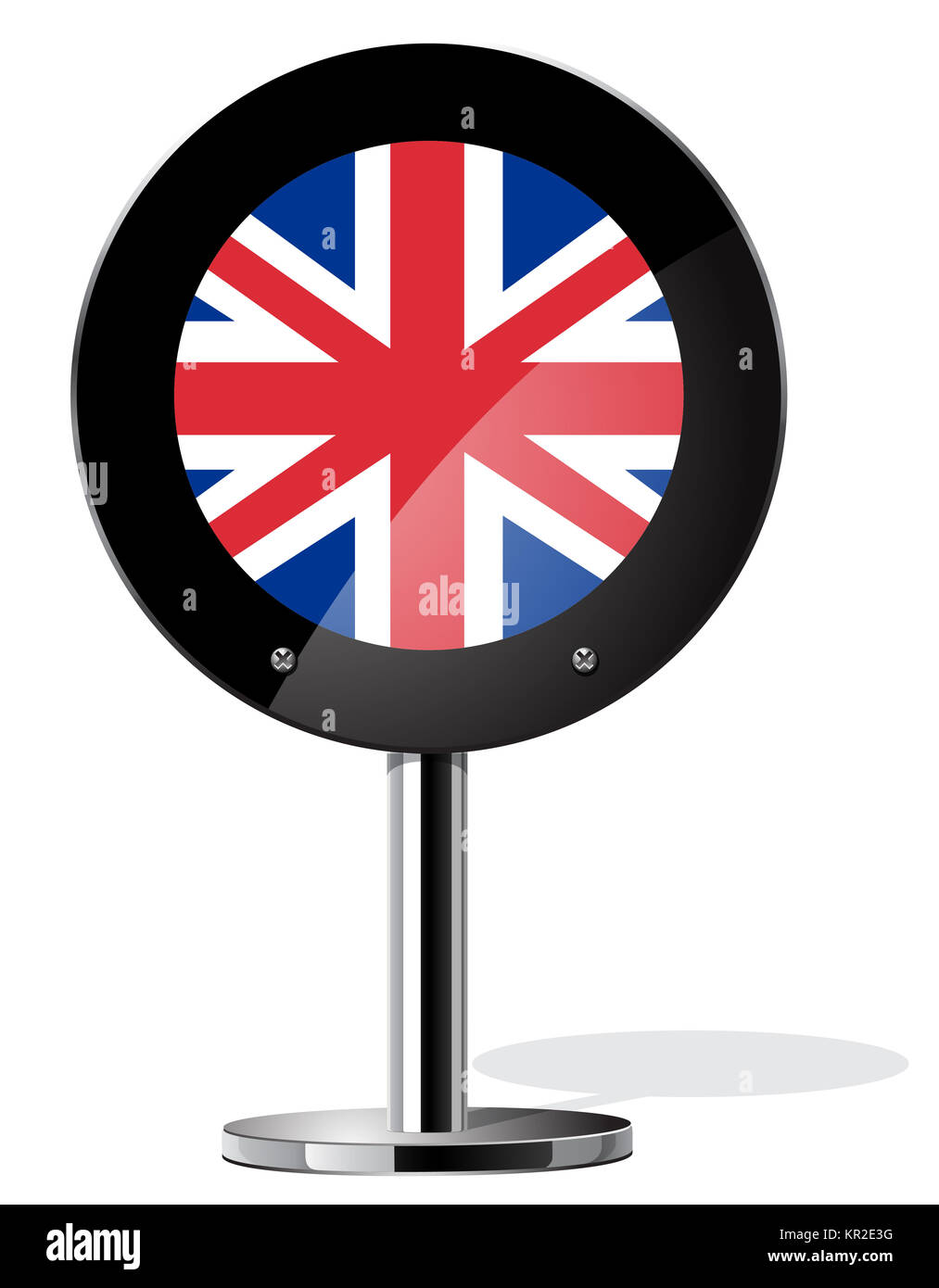 British Sign concetto segno Foto Stock