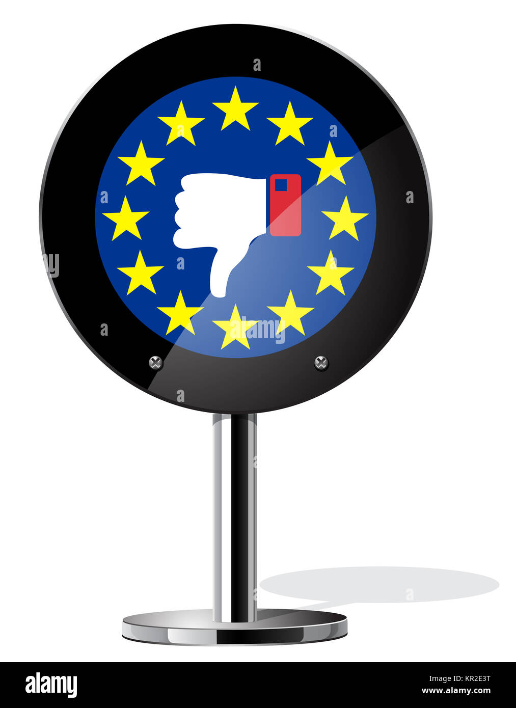 Brexit British referendum concetto segno Foto Stock