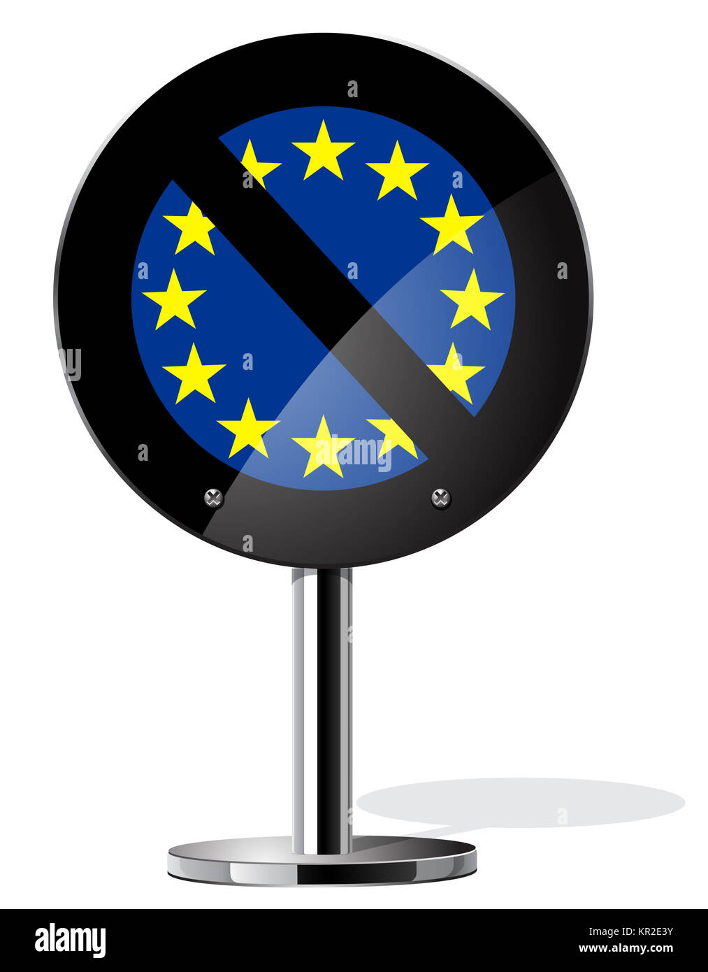 Brexit British referendum concetto segno Foto Stock