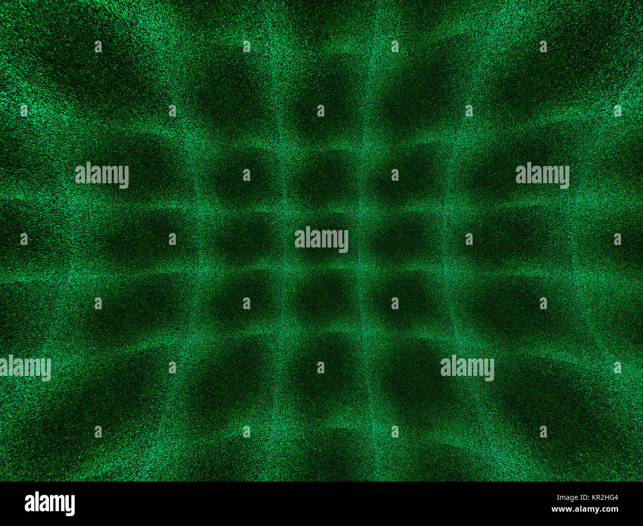 Curva verde spazio 3d del rumore di sfondo testurizzata Foto Stock