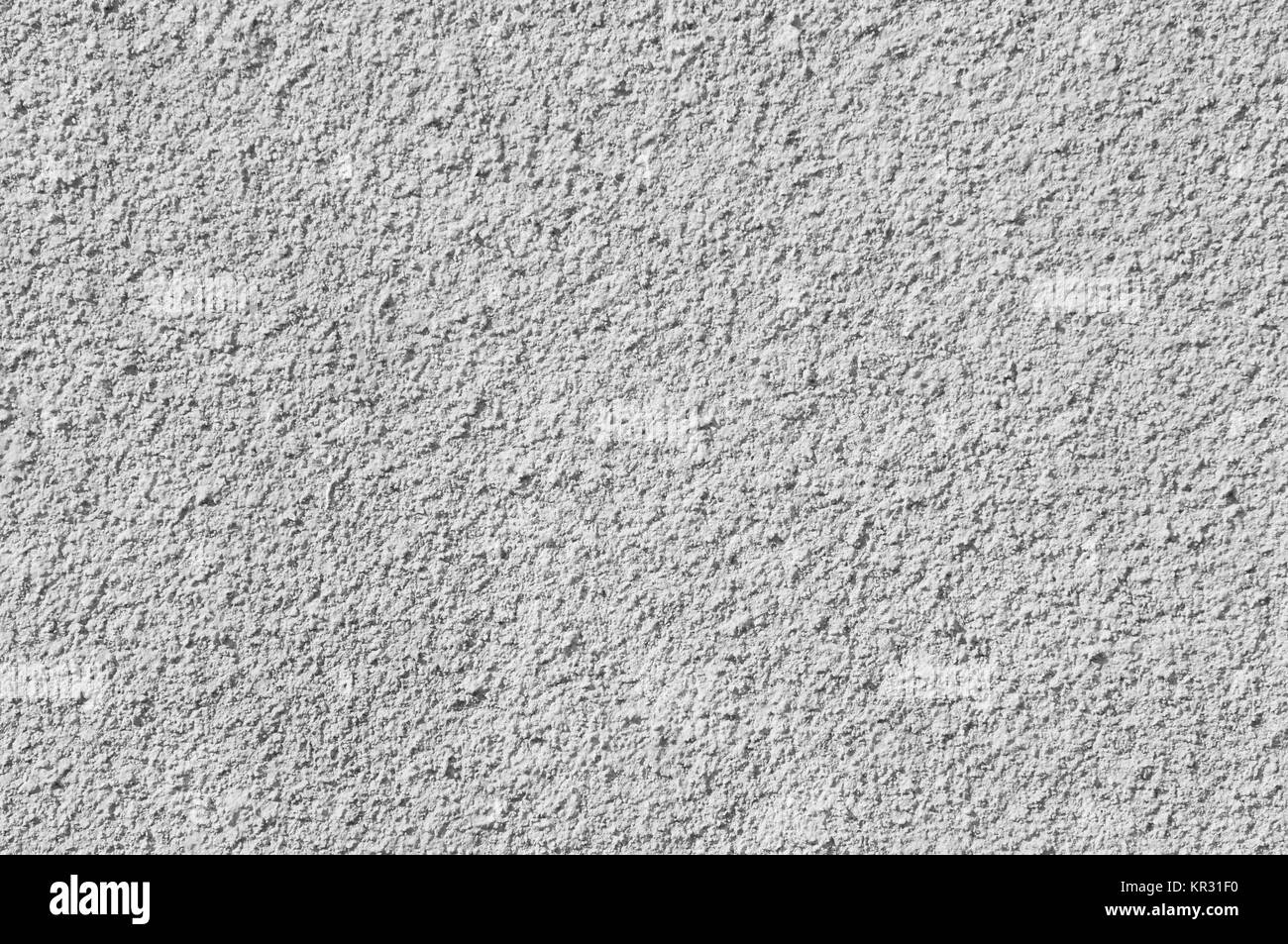 Grigio intonacata la superficie di parete come sfondo senza giunture Foto Stock